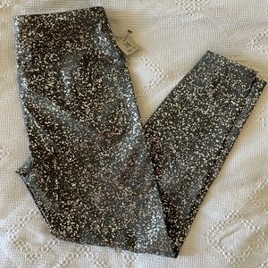 NWT Sweaty Betty, size Small, 7/8 leggings, terrazzo grey
